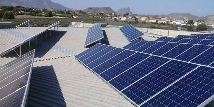 Instalación solar fotovolatica de autoconsumo de 40 kW aislada en Abarán (Murcia)