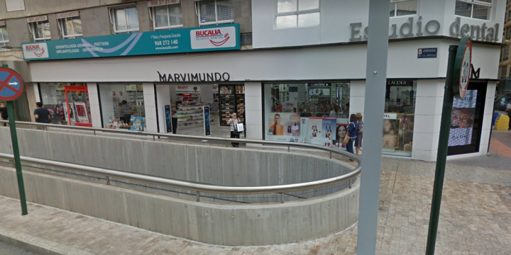 Acondicionamiento de local comercial destinado a perfumería en Avda. de la Libertad de Murcia