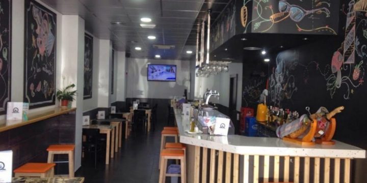 Licencia de actividad de café-bar con cocina en C/ Simón García de Murcia