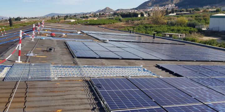 Instalación fotovoltaica de autoconsumo de 40,71 kWp en Torreagüera (Murcia)