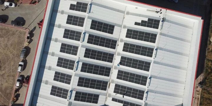 Instalación fotovoltaica de autoconsumo de 99,96 kWp en Molina de Segura (Murcia)