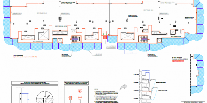 Estudio de Seguridad y Salud de obra de 122 viviendas en Orihuela (Alicante)